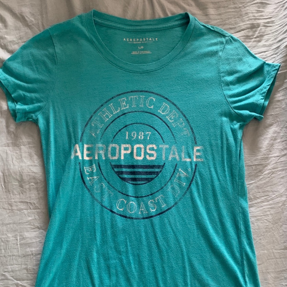 Aeropostale teal Tee